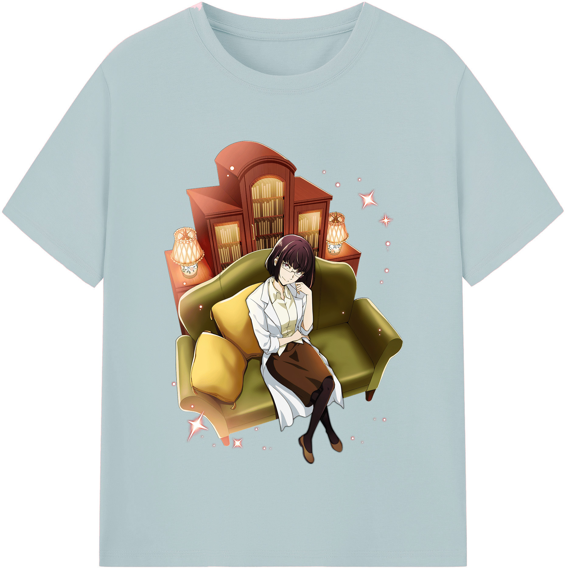 （画像用） 文豪ストレイドッグス Bungo Stray Dogs 綿100％半袖Tシャツ（フロントプリント）